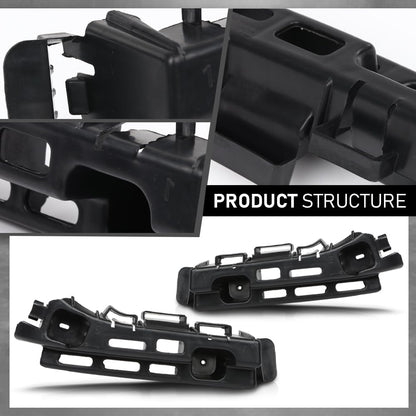 G-PLUS Rear Bumper Support RH & LH Side Compatible with Chevy Cruze 2011-2015 96962847