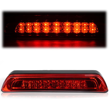 G-PLUS LED 3RD Third Brake Light Compatible with Toyota Tundra V8 2007-2016 High Mount Brake Light Red Lens Clear Bottoms