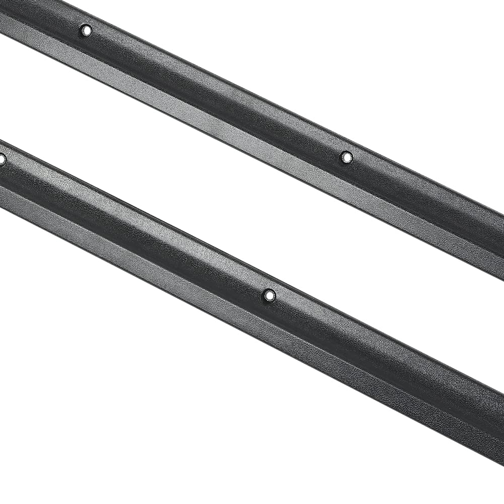 G-PLUS Door Sill Scuff Plate Protector Pair Set LH & RH Sides Compatible with 1992-2011 Ford Ranger F57Z1013208A Black