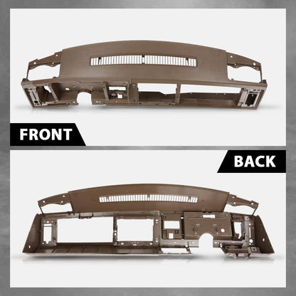 G-PLUS Dash Dashboard Core Compatible with Chevy & GMC Truck 1988-1994 Fit Chevy Blazer GMC Yukon Suburban 1992 1993 1994 Brown ABS