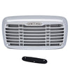 Compatible For Freightliner Columbia 2000-2008 Chrome Triple Plated Front Hood Radiator Grill Grille With Bug Screen Replaces A1715251002 A1715251003