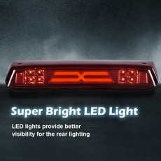 G-PLUS 3rd Brake Light for Ford F150 Lobo 2004-2008 Red Side View
