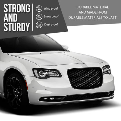 G-PLUS Radiator Support Core Upper Tie Bar Compatible with Chrysler 300 2011-2023 68142203AC, CH1225234 Black