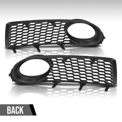 G-PLUS Pair Fog Light Trim Compatible with VW Beetle 2.5 2006-2008 Fit VW Beetle TDI 2006 1C0807684B01C, 1C0807683J01C Black