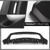 G-PLUS Front Lower Bumper Cover Fascia Compatible with Jeep Grand Cherokee 2014 2015 2016, Fit Models with Lower Chrome Trim Only, Fit Limited & Overland Models, CH1015114, 68143076AC, Black