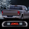 G-PLUS LED Third Brake Light Compatible With 02-09 Dodge RAM, 3RD LED Bar Brake/Cargo Light,Type X (Smoky lens Black Housing Amber Reflector)