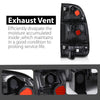 G-PLUS Tail Lights w/Blubs Compatible with Toyota Tundra 2-Door Regular Cab 2000-2004,Not Fit Crew Cab or Double Cab,Not Fit Models w/Stepside Beds Driver & Passenger Luces TraserasAssembly