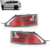 G-PLUS Inner Rear Bumper Lights Taillamps Pair Compatible with LX GX460 2014-2021 8167160160, 8168160120 Red