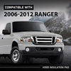 G-PLUS Hood Insulation Pad 1/2" With Clips Compatible with Ford Ranger 2006-2012