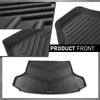 G-PLUS Rear Trunk Mat Compatible with Honda HRV 2023 2024 2025 TPE All Weather Full Cover Protection 1 Piece Black Cargo Mats Floor Mats