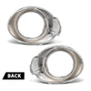 G-PLUS Fog Light Trim Set, Compatible with Ford Focus SE SEL Titanium 2012 2013 2014, LH Driver & RH Passenger Side, CP9Z17E810C, CP9Z17E811C