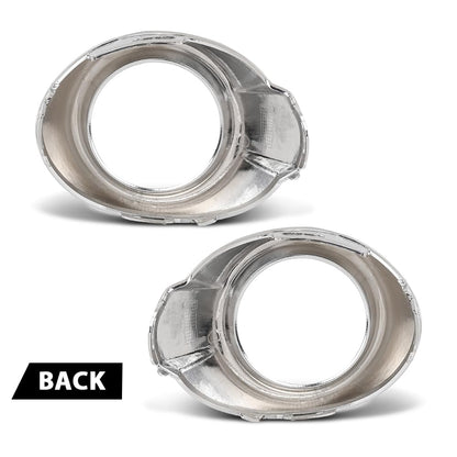 G-PLUS Fog Light Trim Set, Compatible with Ford Focus SE SEL Titanium 2012 2013 2014, LH Driver & RH Passenger Side, CP9Z17E810C, CP9Z17E811C
