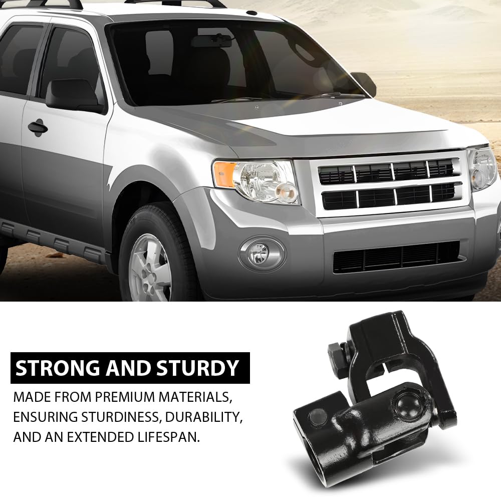 G-PLUS Lower Intermediate Steering Column Shaft, Compatible with Ford Escape 2008-2012/ Mazda Tribute 2008-2011/ Mercury Mariner 2008-2011, 8L8Z3B676E