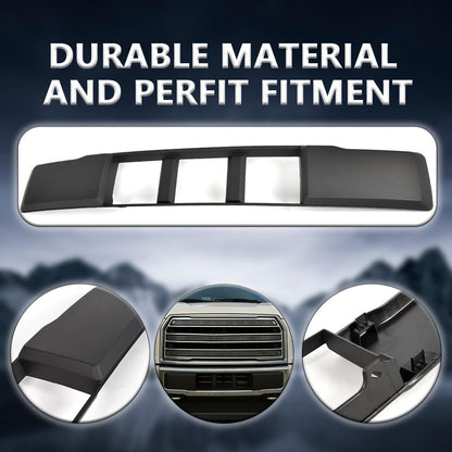G-PLUS Front Bumper Lower Grille Grill Trim Panel Compatible with Ford F150 2015-2017 Replacement for FL3Z-17E810-CA