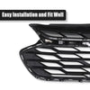 G-PLUS Front Bumper Lower Bottom Mesh Grill Compatible With 2016-2018 Chevy Cruze Without RS Package 84212683 84095939 Front Grill Mesh Trims