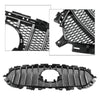 G-PLUS Front Upper Grille Grill Vent Trim Bar Compatible with Mazda CX-5 CX5 2017 2018 2019 2020 2021 ABS Black Mesh