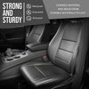 G-PLUS Full Seat Covers Set Compatible with Jeep Grand Cherokee 4 Door 2011-2019 Black