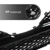 G-PLUS Front Bumper Cover Grille, Compatible with Toyota Camry SE XSE 2018-2020 with Parking Sensors/NOT fit LE XLE models Trim Grill For 5310206560 TO1036186 (Glossy Black)