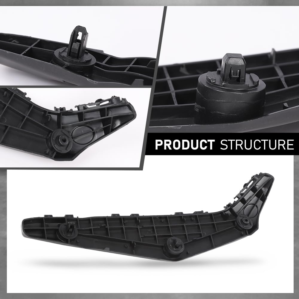 G-PLUS Front Left Bumper Bracket, Compatible with Toyota Highlander Plus 2013/ Highlander (submodel: Base, Hybrid, Hybrid Limited, Limited, SE) 2011-2013, Driver Side, 521460E040, TO1042120