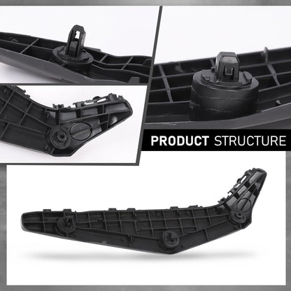 G-PLUS Front Left Bumper Bracket, Compatible with Toyota Highlander Plus 2013/ Highlander (submodel: Base, Hybrid, Hybrid Limited, Limited, SE) 2011-2013, Driver Side, 521460E040, TO1042120