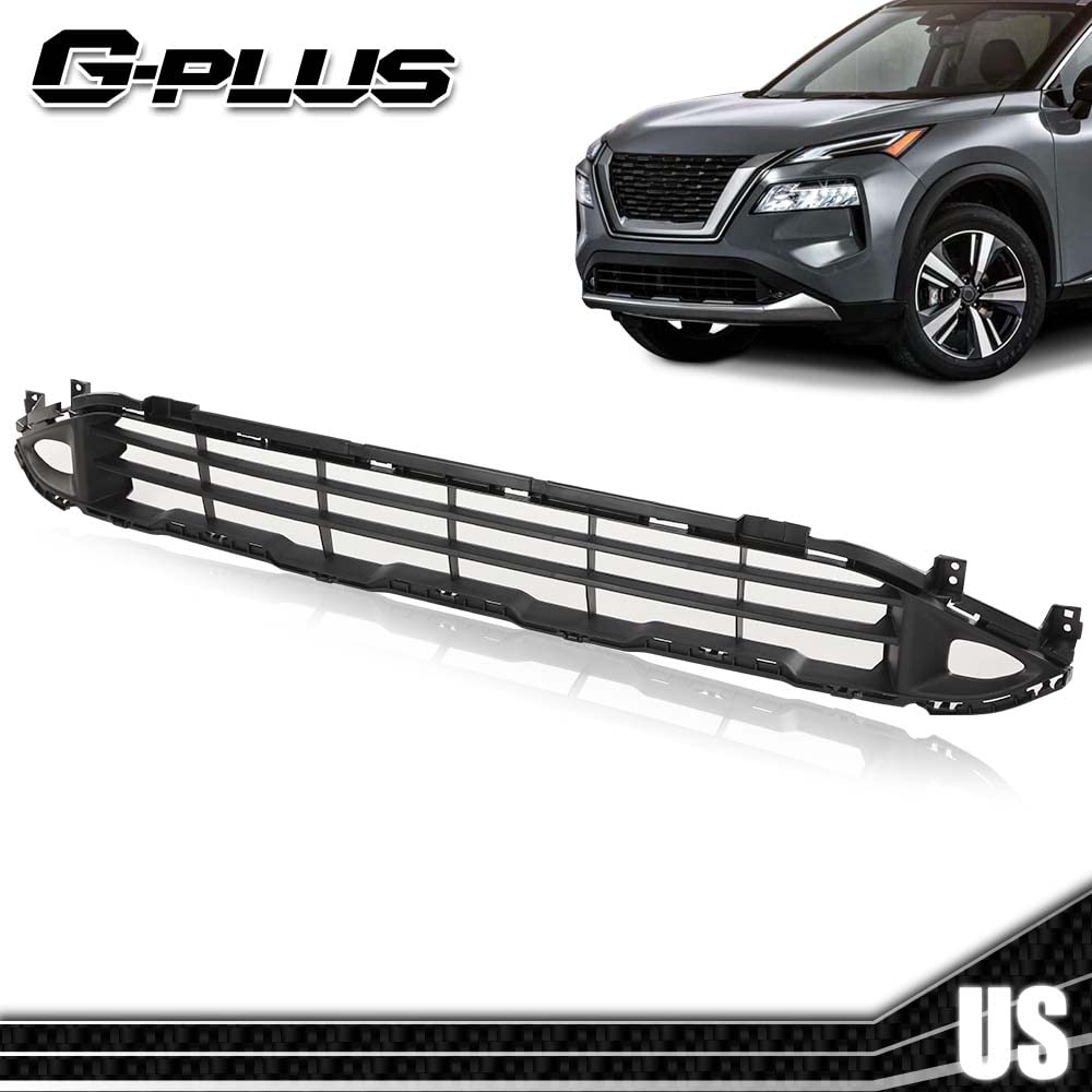 G-PLUS front lower bumper grille Compatible with 2021-2022 Nissan Rogue 62254-6RR0A