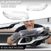 G-PLUS Headlight Lens Cover Compatible with BMW 5-Series GT F07 2010-2017 Left & Right Pair Front Headlamp Lens Cover Clear