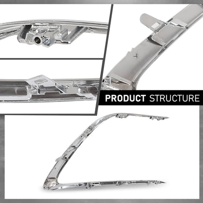 G-PLUS Front Left Bumper Grille Grill Strip Trim, Compatible with Toyota Camry LE XLE 2021-2023, Driver Side, 5271306120