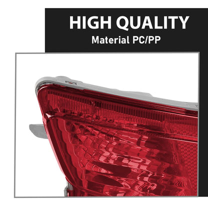 G-PLUS Rear Left Bumper Reflector Tail Light Turn Signal Lamp, Compatible with Toyota RAV4 2013-2015, 814900R010, TO1184107
