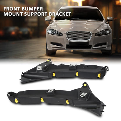 G-PLUS Front Bumper Mount Support Bracket Compatible with Jaguar XF XFR 2012-2015,Fit Jaguar XFR-S 5.0L V8 A/T Base Sedan 2013-2015