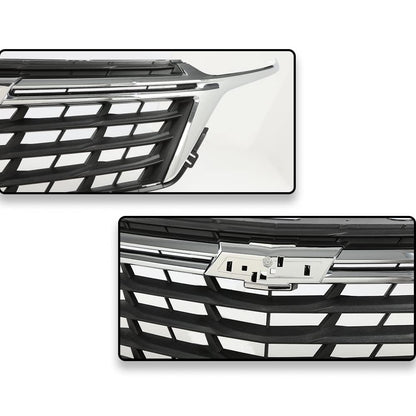 G-PLUS Front Bumper Grille Chrome ABS Plastic Compatible with Chevy Equinox 2022 2023