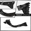 G-PLUS Rear Bumper Bracket Set, Compatible with Ford Focus RS 2016-2018/Focus SEL 2017-2018/ (submodel: ELECTRIC, SE, ST, Titanium) 2015-2018, LH & RH 2PCS, F1EZ17D948E, F1EZ17D948F
