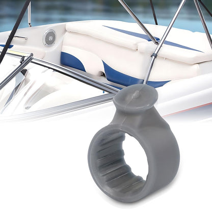 G-PLUS Top Round Pole Plastic Rod Holder Fit for Tracker / Tahoe Boats Years 2013 and Up Hardware 1-1/16" Flex Tube Pole Stay