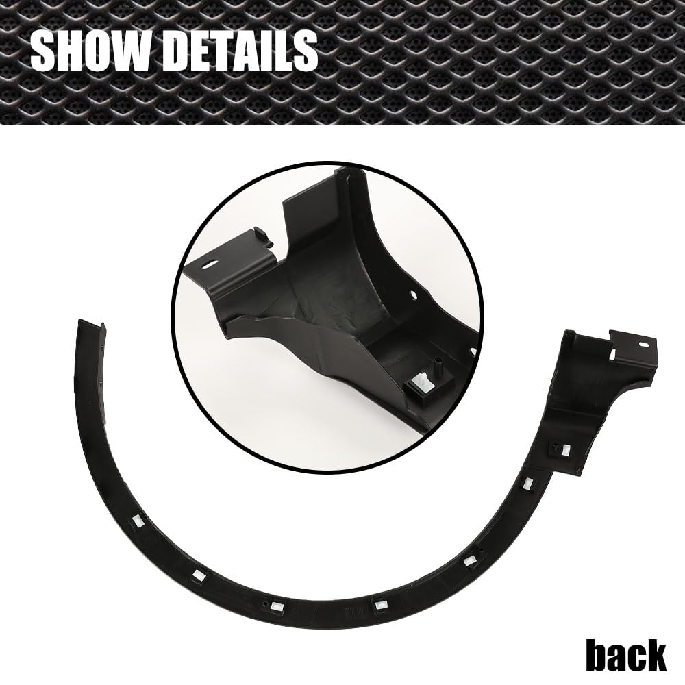 G-PLUS Front Left Fender Flare Compatible with Ford Escape 2013-2017, Wheel Opening Molding Arch Trim, CJ5Z-16268-AB, Factory Style