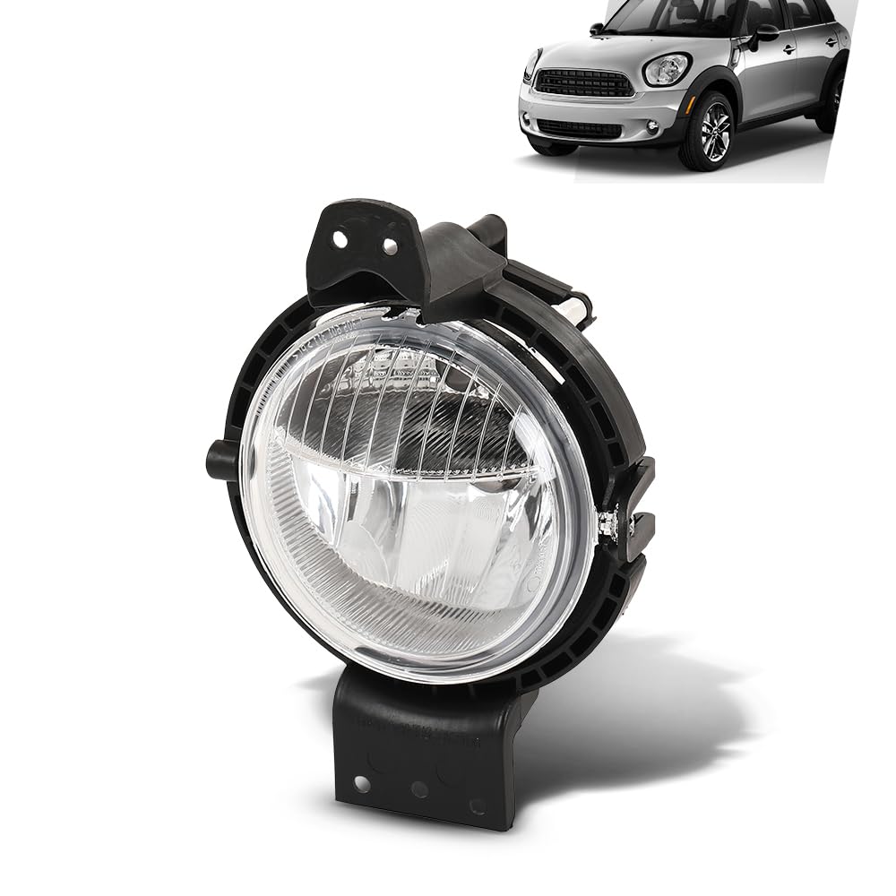 G-PLUS Left or Right Fog Light Daytime Running Lamp 1PC, Compatible with Mini Cooper Countryman R60 2010-2016, 63179802163
