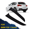 G-PLUS Rear Window Spoiler Side Wing Trim Cover Compatible with 2015-2017 BMW 1 Series F20 (Glossy Black)