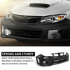 G-PLUS Front Bumper Cover Compatible with Impreza 2011-2014 (Submodel: WRX, WRX Limited, WRX Premium, WRX STI, WRX STI Limited), 57704FG113, SU1000167, Primed Black