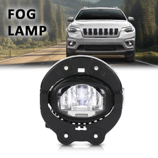 G-PLUS LED Fog Light for Jeep Cherokee 2019 Left Right Close-up View