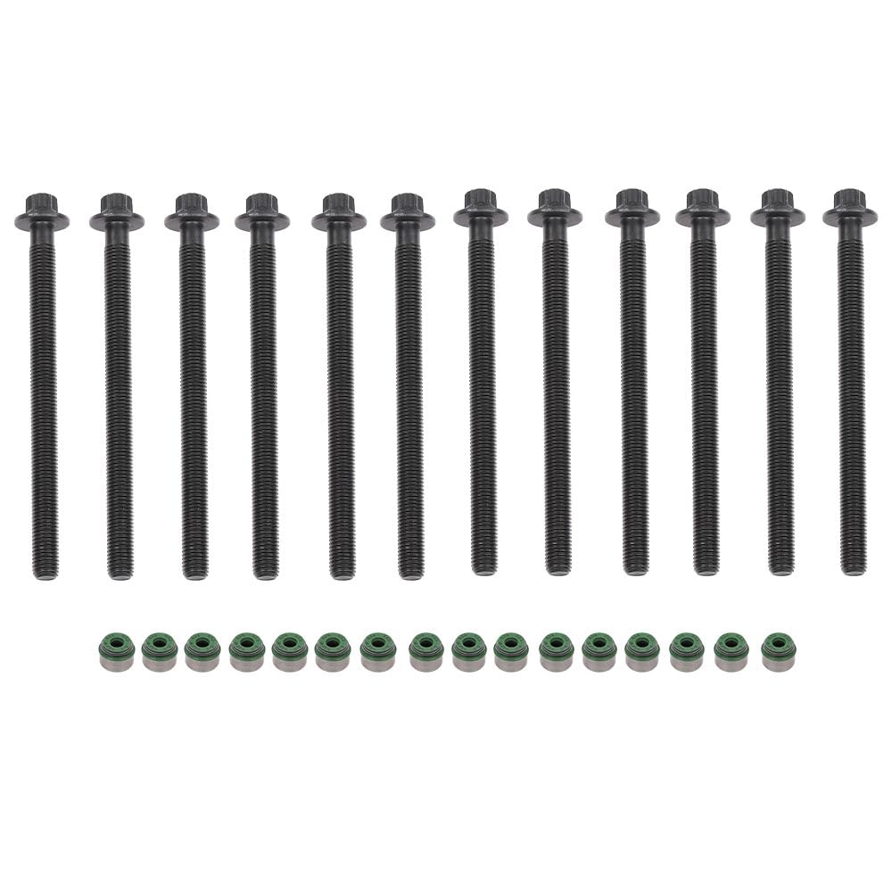 G-PLUS Head Gasket Bolts Set Compatible wtih Buick Encore 1.4L 2013-2016/Chevy Cruze 1.4L 2011-2015/Chevy Cruze Limited 1.4L 2016/Chevy Sonic 1.4L 2012-2016/Chevy Trax 1.4L 2013-2016