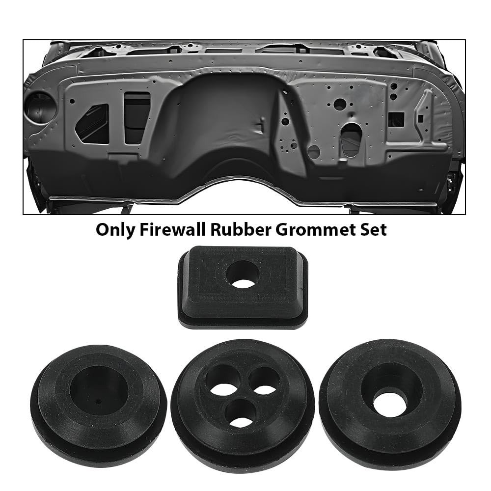 G-PLUS Firewall Rubber Grommet Set Compatible with Chevy GMC Truck Suburban Blazer 1967-1972 TC3836