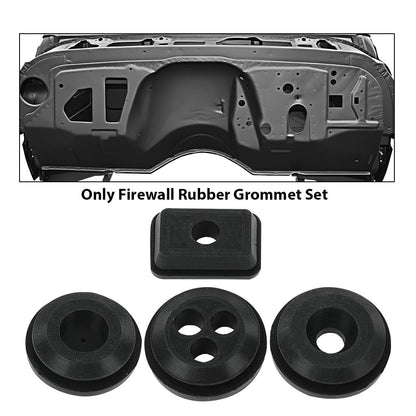 G-PLUS Firewall Rubber Grommet Set Compatible with Chevy GMC Truck Suburban Blazer 1967-1972 TC3836