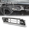 G-PLUS Dash Bezel Trim Compatible with Ford F100 F350 Truck 1967 1968 1969 1970 1971 1972 Chrome Dashboard Cover Panel