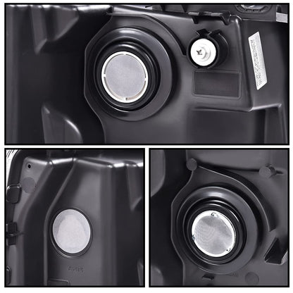 G-PLUS Headlights Assembly HEADLIGHTS | Fit Chevy Silverado 2007-2013/HEADLIGHTS | Fit Chevy Silverado 2500 3500 & HD 07-14 Headlamp,Left Driver Clear Lens Chrome Housing Amber ReflectorBumper Headlamps,faros delanteros