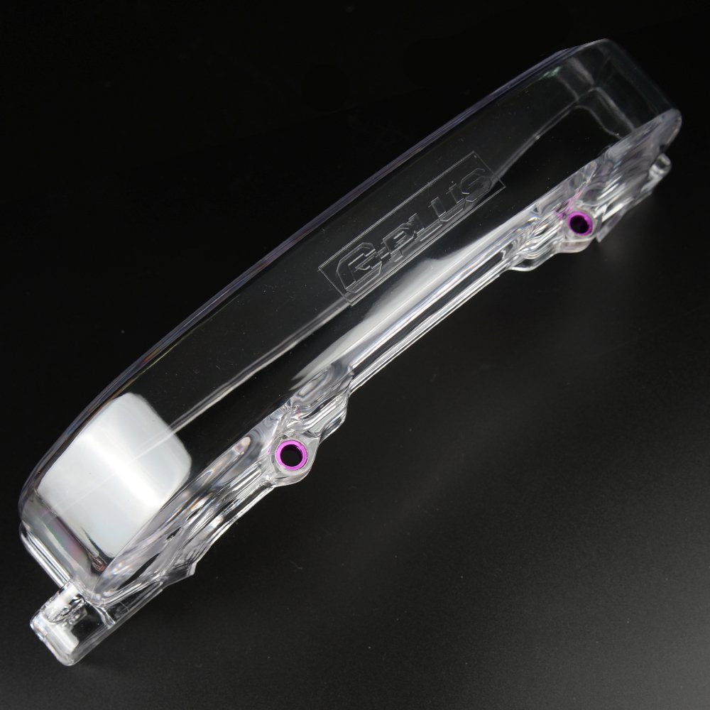 G-PLUS Clear Cam Gear Timing Belt Cover Replacement for Mitsubishi Eclipse 4G63 Turbo DSM 1G EVO 1 2 3