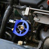 G-PLUS Oil/Gauge Filter Oil Pressure Adapter Universal Aluminum Oil pressure/temperature gauge Filter Cooler Sandwich Plate Adapter M20 X 1.5 Racing Sport JDM