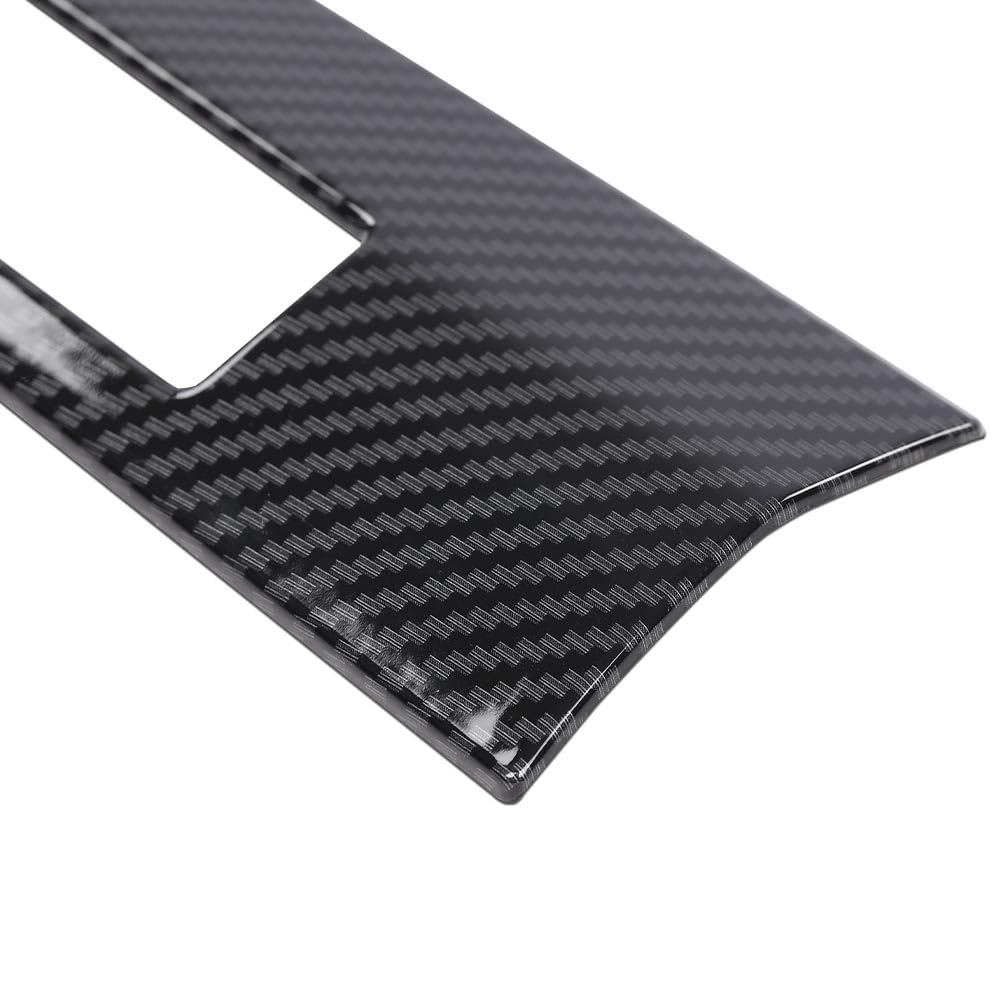G-PLUS Carbon Fiber ABS Heads Up Display Panel Cover Trim Compatible with Chevy Corvette C8 2020 2021 2022 2023