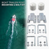 G-PLUS Boat Trailer Galvanized Universal Guide Pole and Post Mounting U Bolt Kit Boat Trailer Guides Compatible with Kia Optima 2016 2017 2018 2019 2020