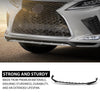 G-PLUS Front Lower Bumper Valance Panel Compatible with LX RX350 RX450h RX350L RX450hL 2020-2022,Fit Model With F Sport Package 521020E030, LX1095104 Textured Chrome Black