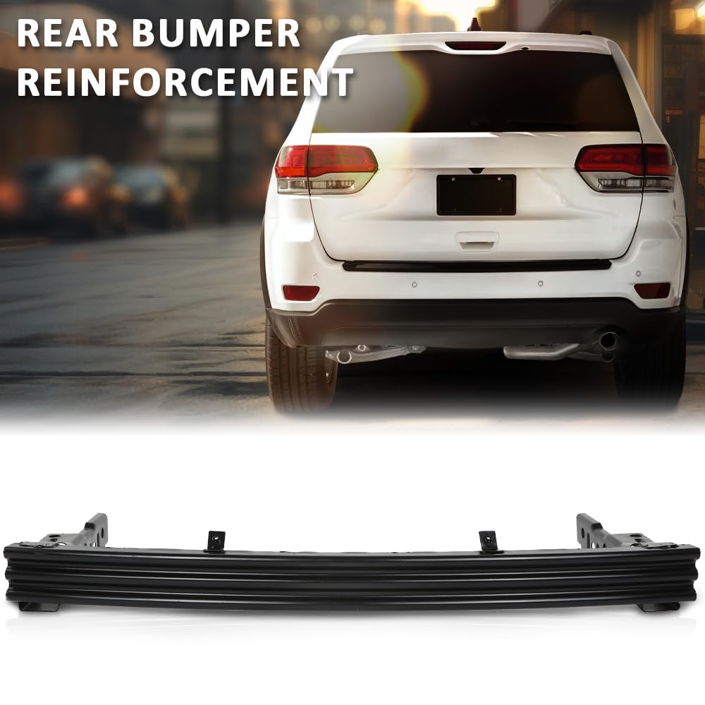 G-PLUS Rear Bumper Reinforcement Compatible with Dodge Durango 2011-2022,Compatible with Jeep Grand Cherokee 2011-2022 Black CH1106216