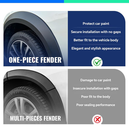 G-PLUS Front Fender Molding Wheel Housing Trim Driver and Passenger Side Compatible with Toyota CHR 2018 2019 2020 2021 2022