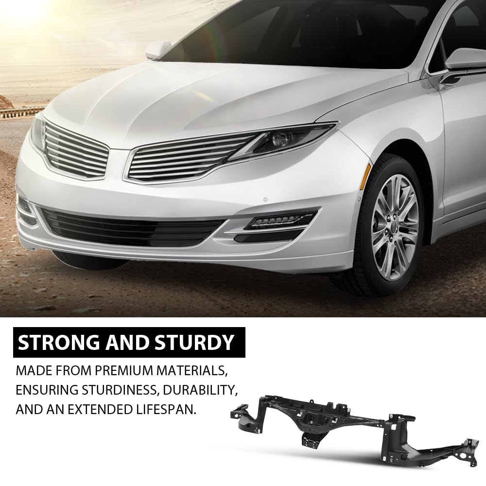 G-PLUS Front Radiator Support Core Assembly, Compatible with Lincoln MKZ 2013-2016, DP5Z16138E